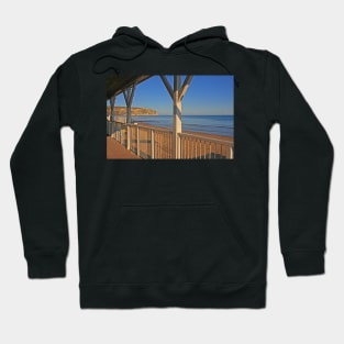 Verandah with a view, Swanage, January 2023 Hoodie